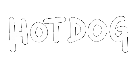 Dog Hotdog Sticker by Evitas