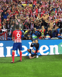 jorge resurrecion celebration GIF by Atlético de Madrid
