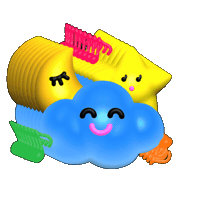 Good Night Star Sticker