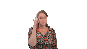 Marijkeswereld ugh pray headache kracht Sticker
