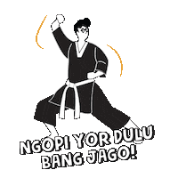 kopiyor coffee drink chill kopi Sticker