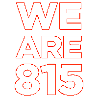 815studios 815 weare815 815studios 815logo Sticker