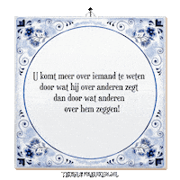 Wijsheid Interesse Sticker by Tegelspreuken.nl