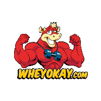 wheyokay wheyokay wheyok supplement shop Sticker