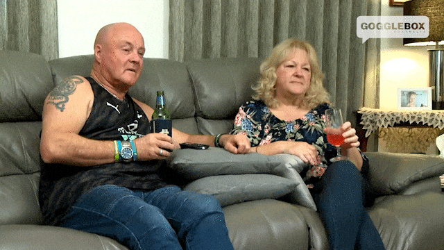 Pointing What GIF by Gogglebox Australia