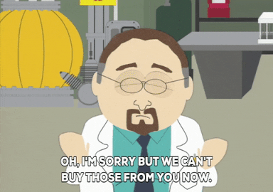 sorry don't want GIF by South Park 