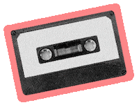 90S Tape Sticker by Later.com