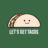 Taco Time Dinner GIF by Jessica Lau