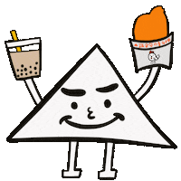 mumu_stationery 珍珠奶茶 美食 珍奶 木木文具房 Sticker