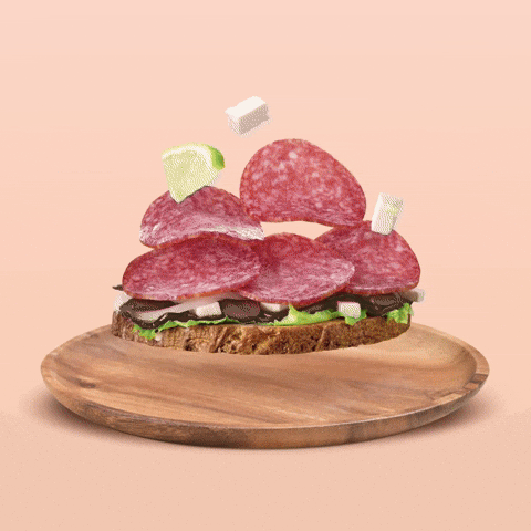GravityAgency food sausages GIF