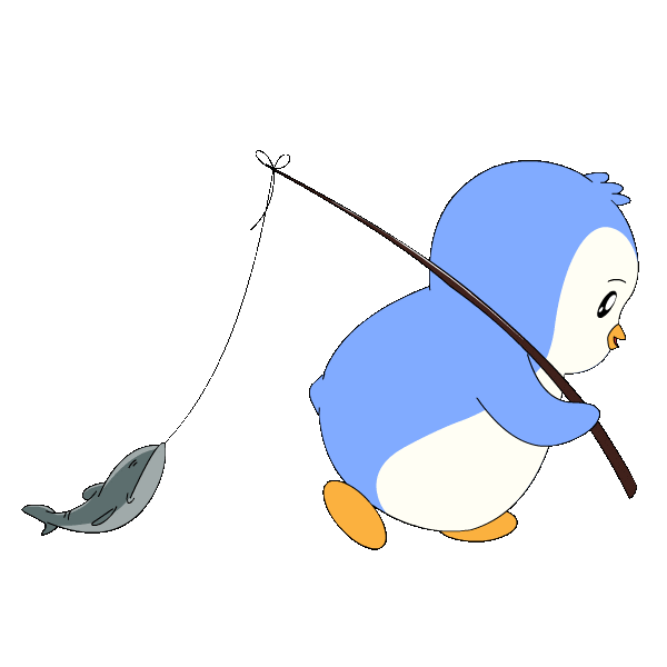 Penguin Waddling Sticker by Pudgy Penguins