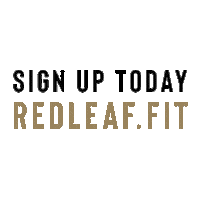 RedLeafFitness fitness workout gym health Sticker