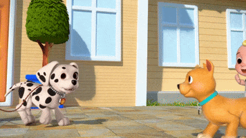 Animation Dog GIF by Moonbug