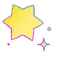 Star Sticker by Chloe the Illustrator