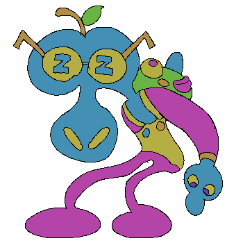 Hippo Sticker by Oncogenesis