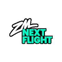 Flight Sticker by ZM