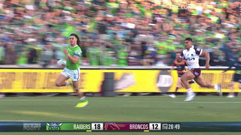 Try Nrl GIF by Canberra Raiders
