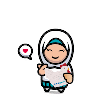 Muslim Nabung Sticker by BCA Syariah