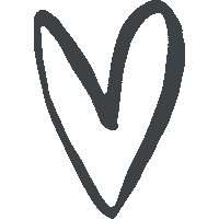 CarolineGardner love heart outline loveheart Sticker