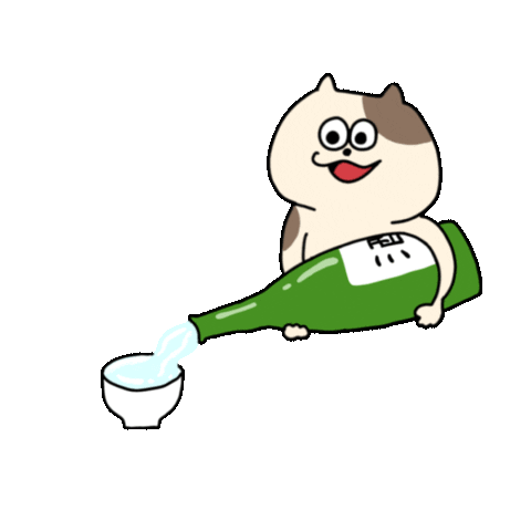___koshianko giphyupload 酒 こしあんこ koshianko Sticker