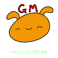 Good Morning Art Sticker by The Squibbles