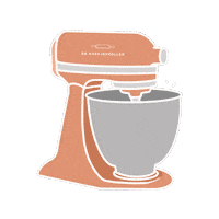 Mixer Sticker by De Koekjesroller