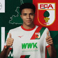 Football Thumbs Up GIF by FC Augsburg 1907