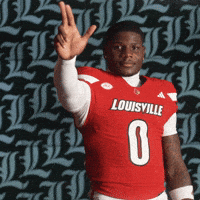 University Of Louisville Football GIF by Louisville Cardinals