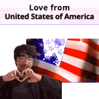United States Of America Sticker