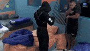 Scared Bbnaija GIF by Big Brother Naija