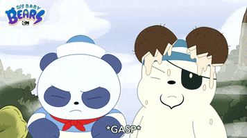 Ice Bear Omg GIF by Cartoon Network