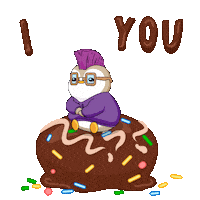 I Love You Sticker by Pudgy Penguins