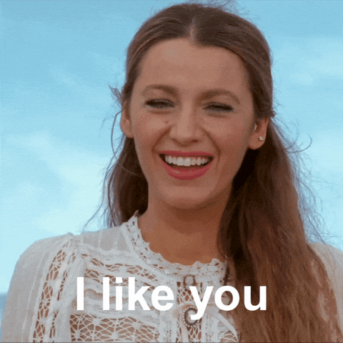 I Like You Hearts GIF by Blake Lively Fan