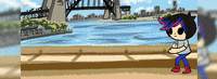 rocket1111child walking singapore tokyo traveling GIF