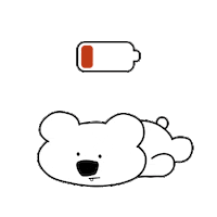 Sleepy Puddy Sticker