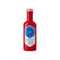 Red Bottle Sticker by JJs Manöverschluck