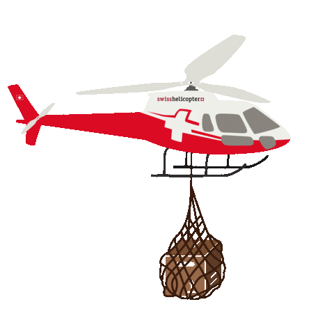 Fly Aircraft Sticker by Swiss Helicopter