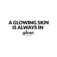 Glowing Skin Care Sticker by Glow Institute