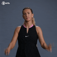 Victoria Azarenka Peace GIF by WTA