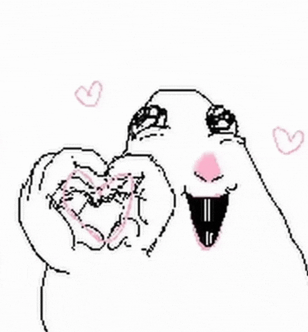 I Love You Hamster GIF