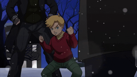 Merry Christmas Fight GIF by Cartuna