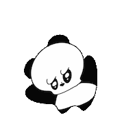 Panda 動物 Sticker by happy mechan