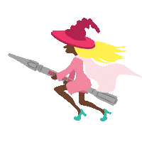 Halloween Witch Sticker by Benefit Cosmetics