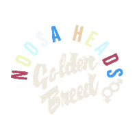 GoldenBreed beach surf surfer byron Sticker