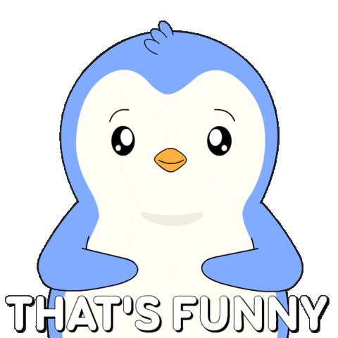 Penguin Lol Sticker by Pudgy Penguins