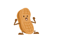 Peanutbutter Sticker by Amazin' Graze
