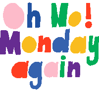Oh No Work Sticker