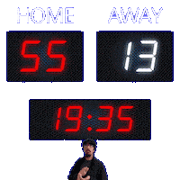 13 Away Sticker