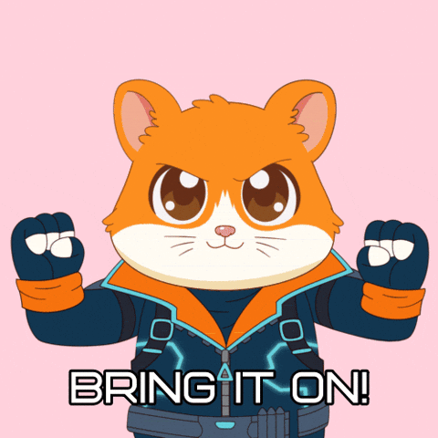 You Got This Lets Go GIF by Hamieverse