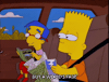 Season 7 Car GIF by The Simpsons